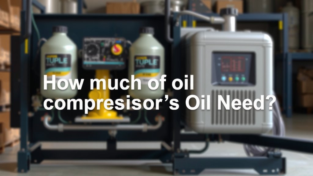 Understanding Your Air Compressor's Oil Needs