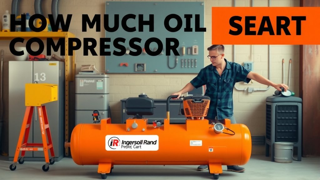 Getting the Oil Level Right for Your Ingersoll Rand Air Compressor
