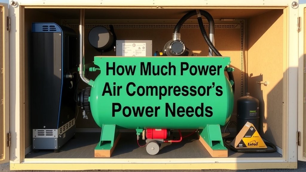 Understanding Your Air Compressor's Power Needs