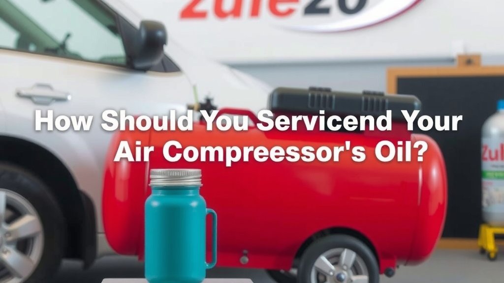 When Should You Service Your Air Compressor's Oil?