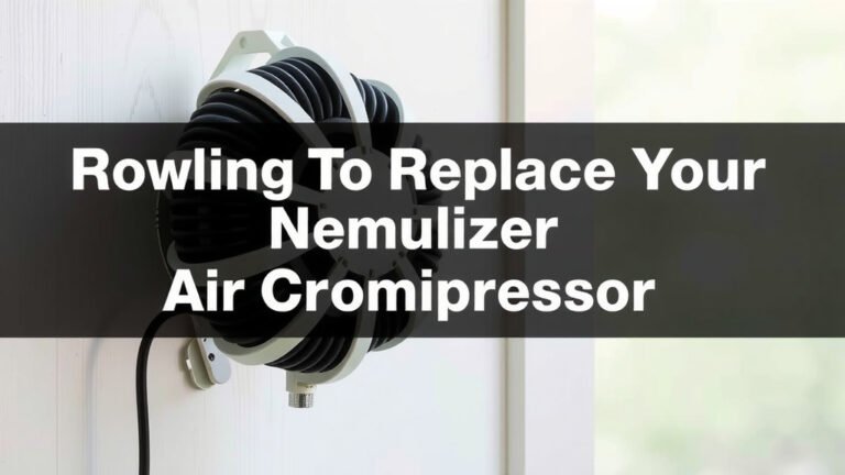 When to Replace Your Nebulizer Air Compressor