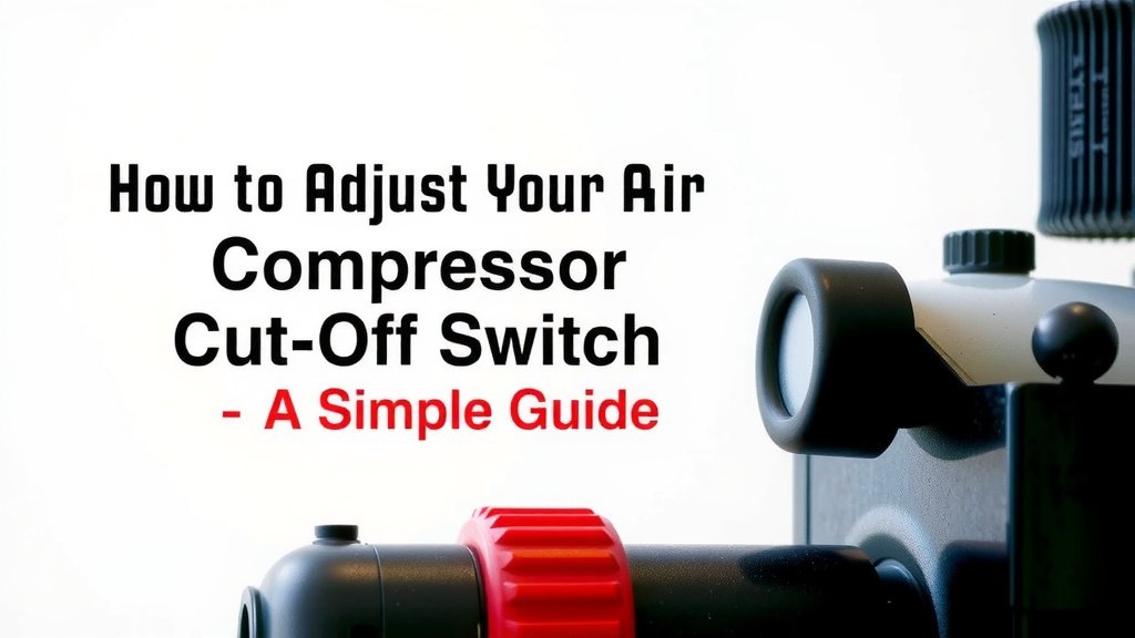 Adjust Your Air Compressor Cut-Off Switch: A Simple Guide