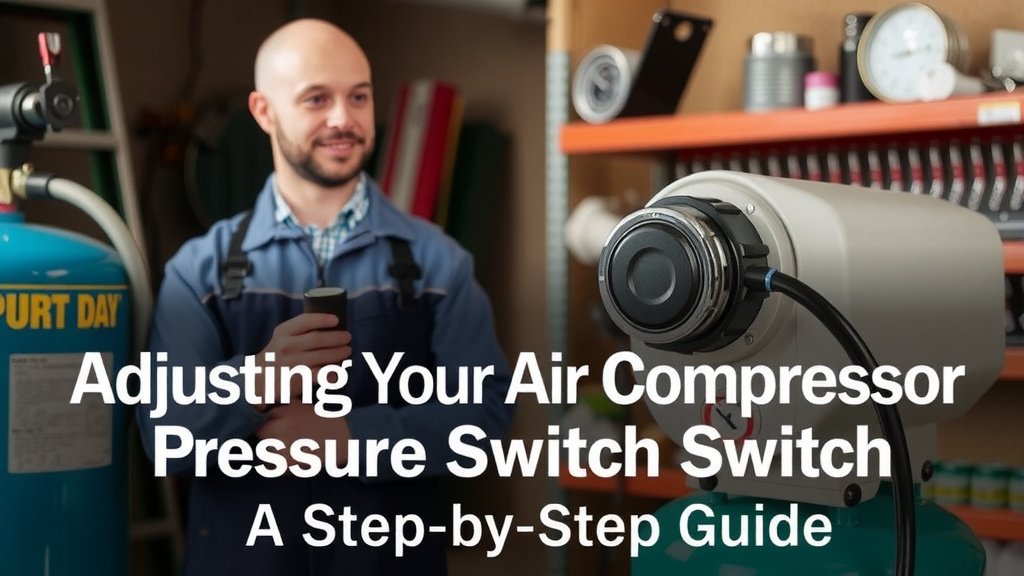 Adjusting Your Air Compressor's Pressure Switch