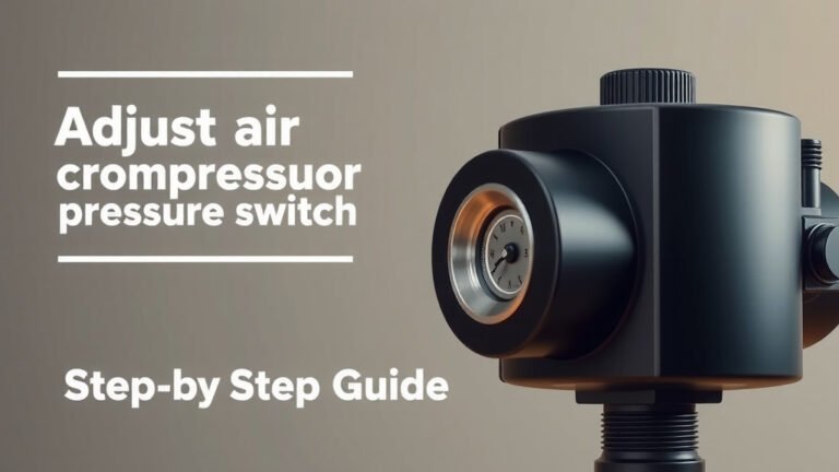 Adjust Air Compressor Pressure Switch: A Step-by-Step Guide