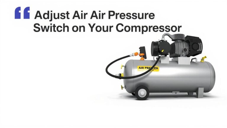 Adjust Air Pressure Switch on Your Compressor: A Guide