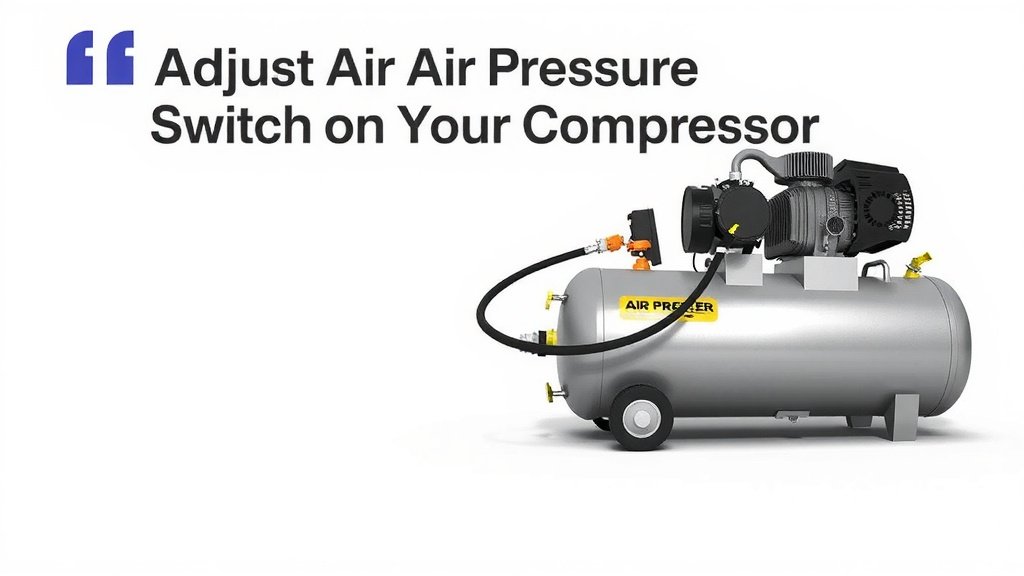 Adjust Air Pressure Switch on Your Compressor: A Guide