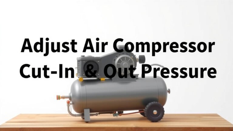 Adjust Air Compressor Cut-In & Cut-Out Pressure
