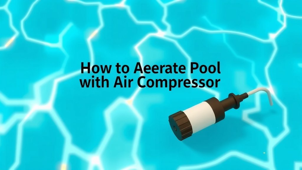 How to Aerate Pool with Air Compressor: Step-by-Step Guide