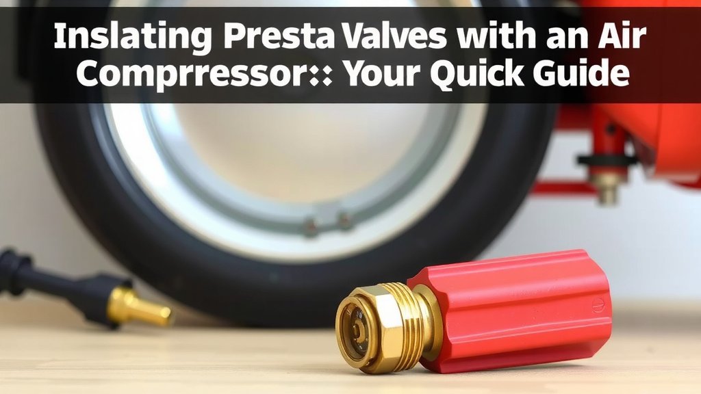 Inflating Presta Valves with an Air Compressor: Your Quick Guide