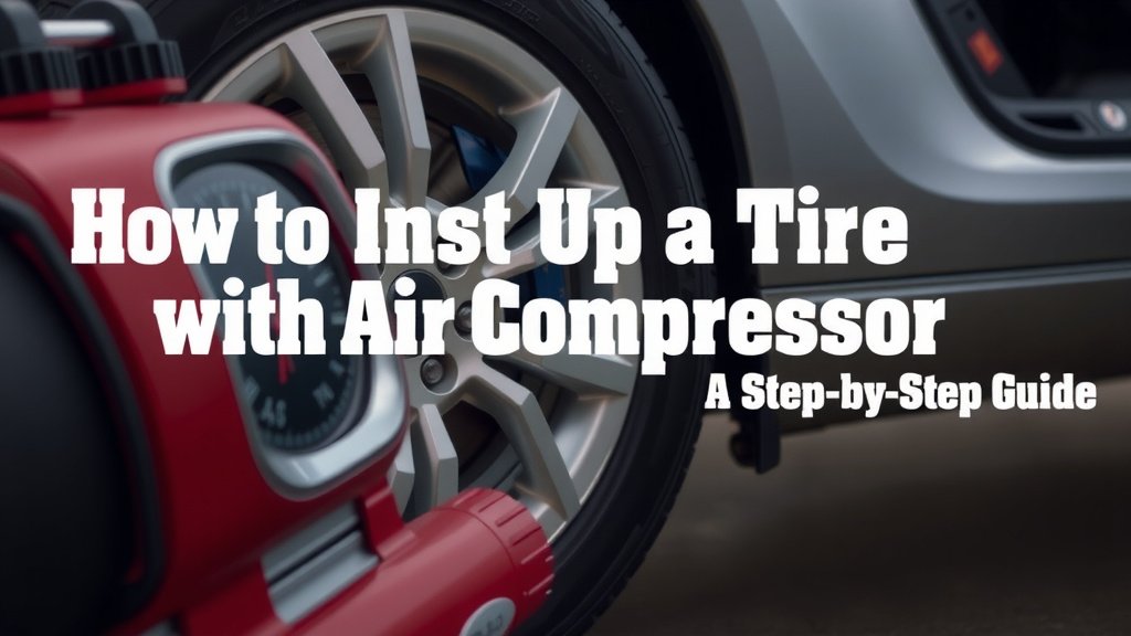 Inflating Your Tires with an Air Compressor: A Step-by-Step Guide