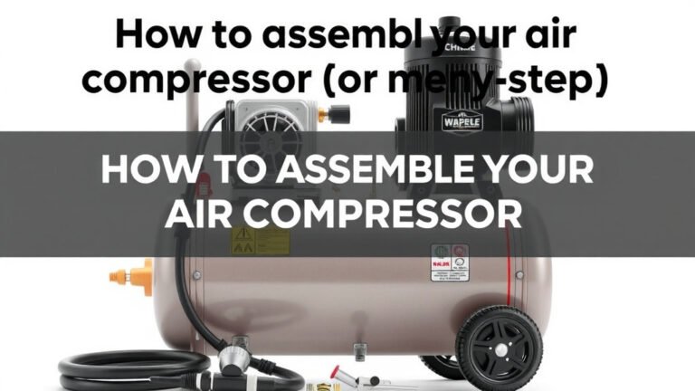 How to Assemble Your Air Compressor: Step-by-Step Guide