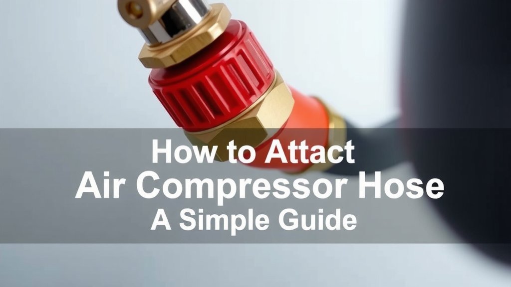 How to Attach Air Compressor Hose: A Simple Guide