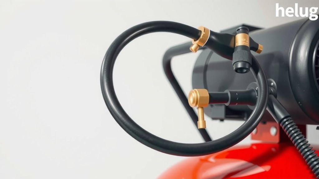 How to Attach Air Hose to Air Compressor Safely
