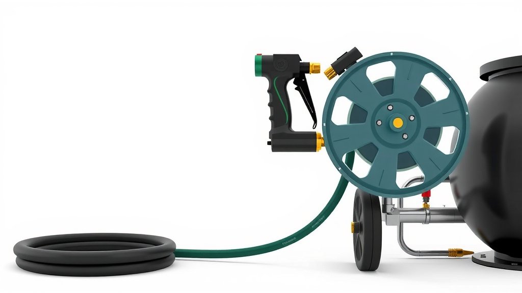 Mount Your Hose Reel to Your Air Compressor: A Guide
