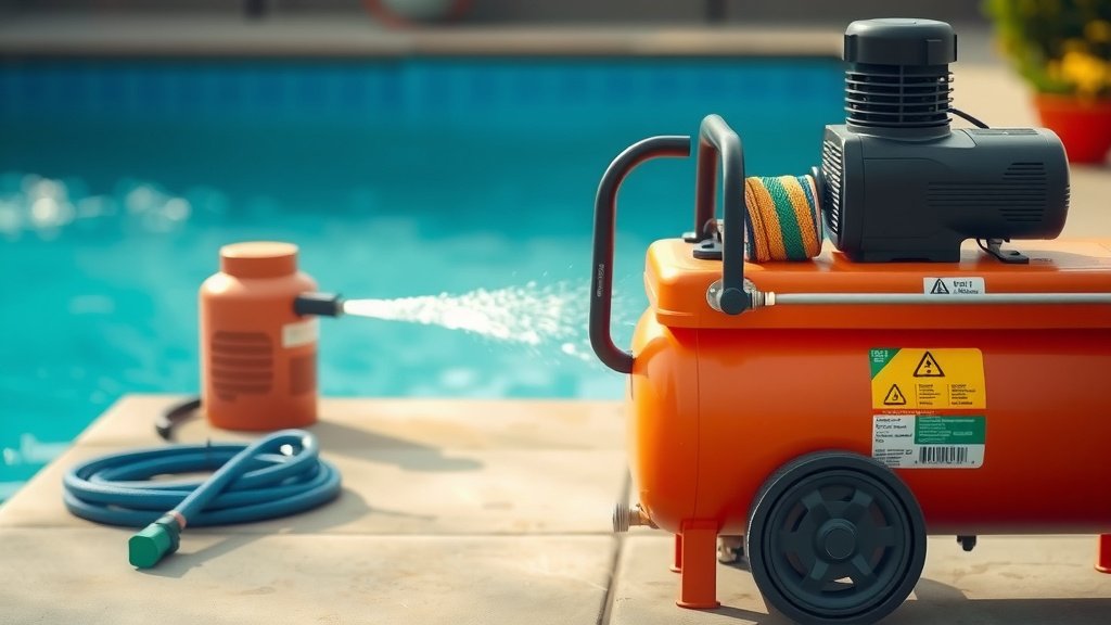 Winterizing Your Pool: Clearing Lines with an Air Compressor