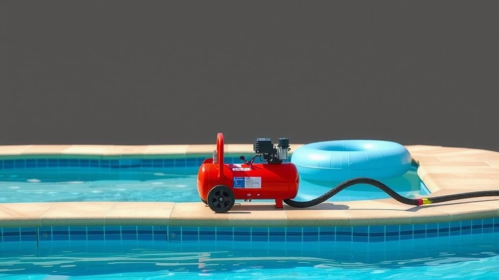 How to Blow Out Pool Lines With an Air Compressor