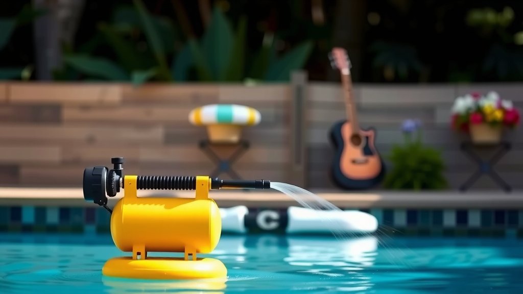 Using an Air Compressor to Safely Clear Your Pool Lines