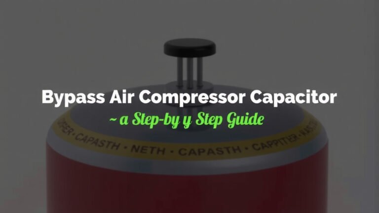 Bypass Air Compressor Capacitor: A Step-by-Step Guide