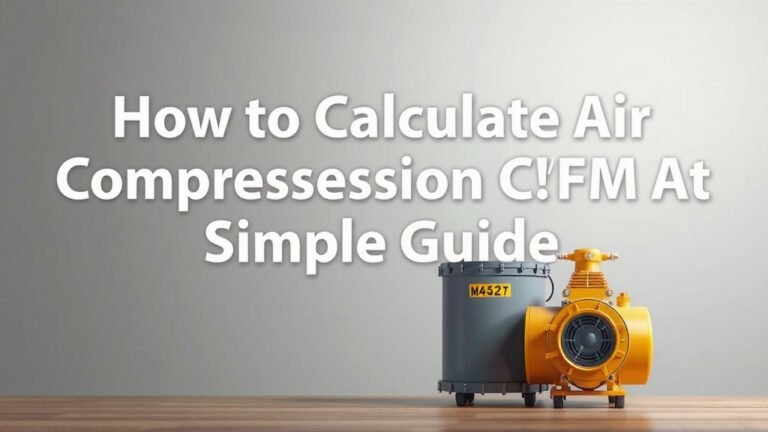 How to Calculate Air Compressor CFM: A Simple Guide