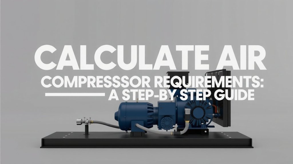 Calculate Air Compressor Requirements: A Step-by-Step Guide