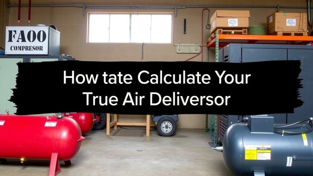 Figuring Out Your Air Compressor's True Air Delivery