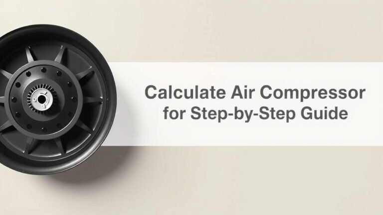 Calculate Air Compressor Pulley Size: A Step-by-Step Guide