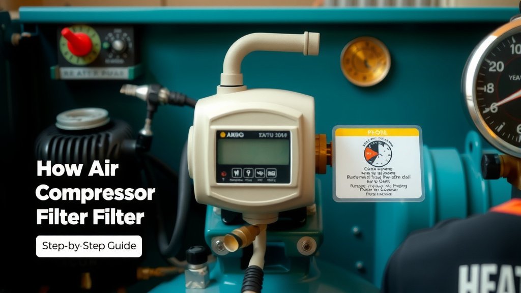 Performing Your Air Compressor Filter Change