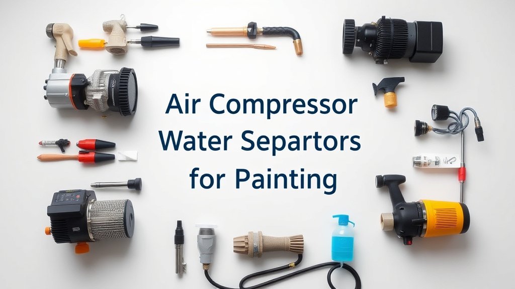Top 10 Air Compressor Water Separators for Painting